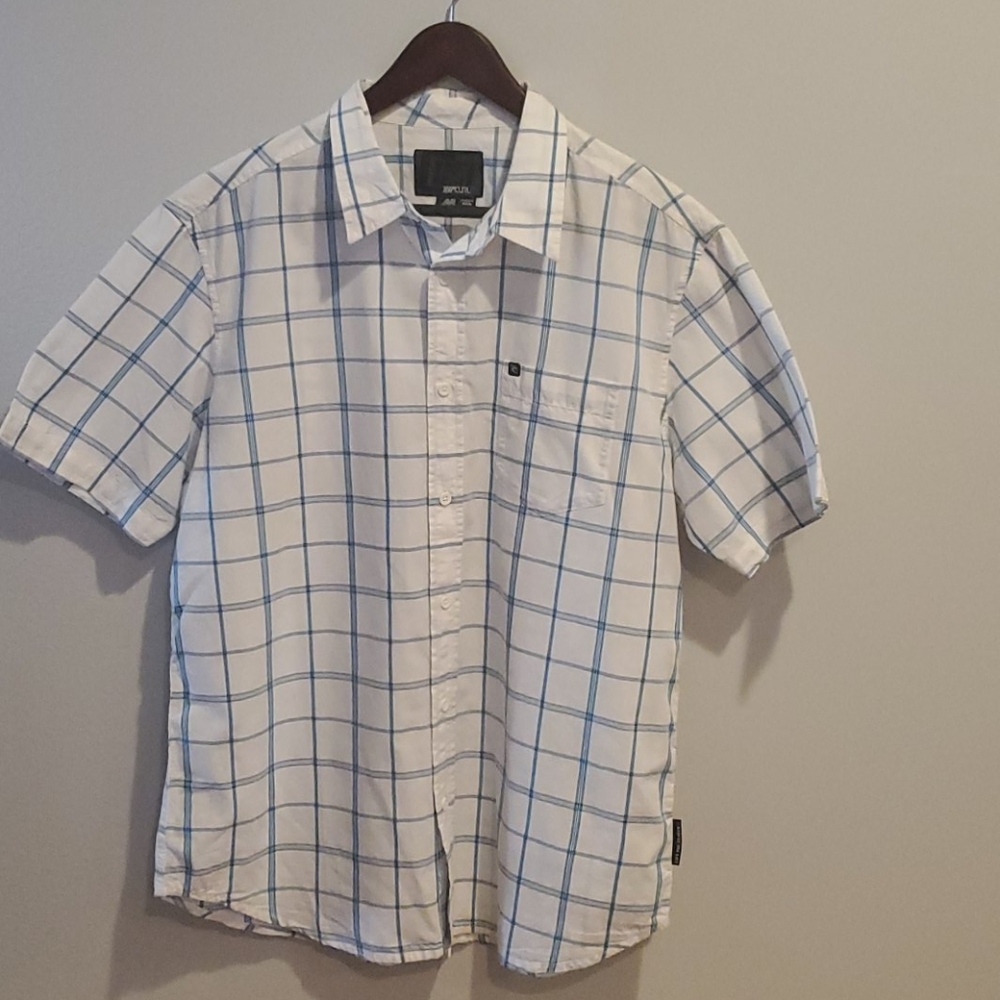 MEN'S RIP CURL BUTTON UP SIZE M